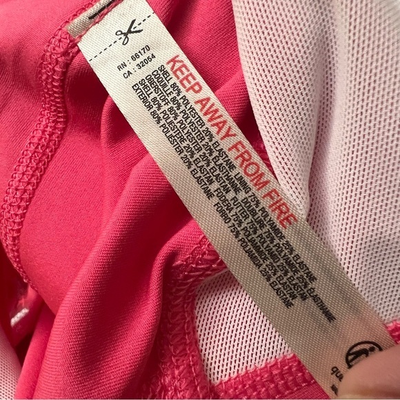 FREE PEOPLE MOVEMENT Back It Up Onesie Hot‎ Pink NWOT Size S Open Back Athletic - Picture 10 of 12